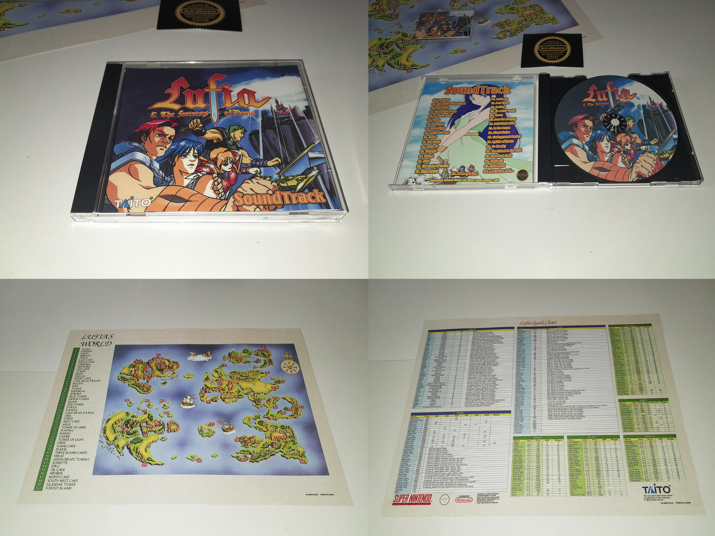 Lufia & the Fortress of Doom Pal English or Spanish (Region Free) - Super Nintendo - RPG Snes