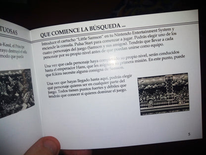 Little Samson PAL Nintendo NES