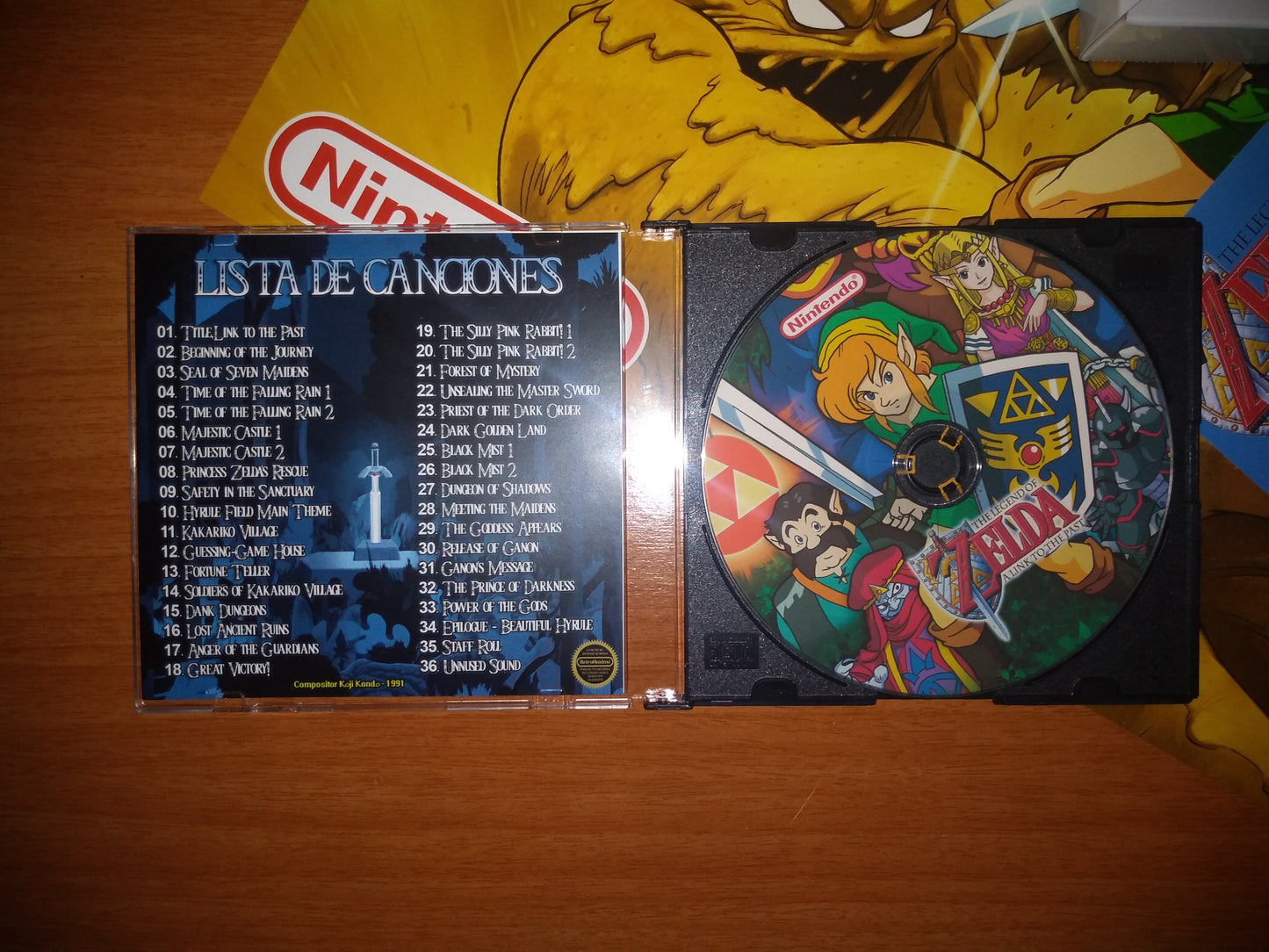 Zelda A Link To The Past PAL Español SNES - Super Nintendo