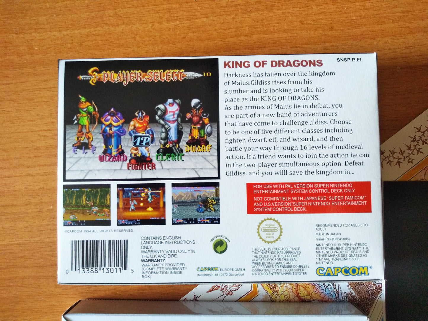 The King of Dragons PAL - Super Nintendo - Snes