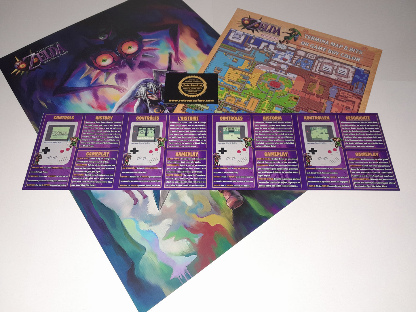 Zelda Majora's Mask Game Boy - Game Boy Color