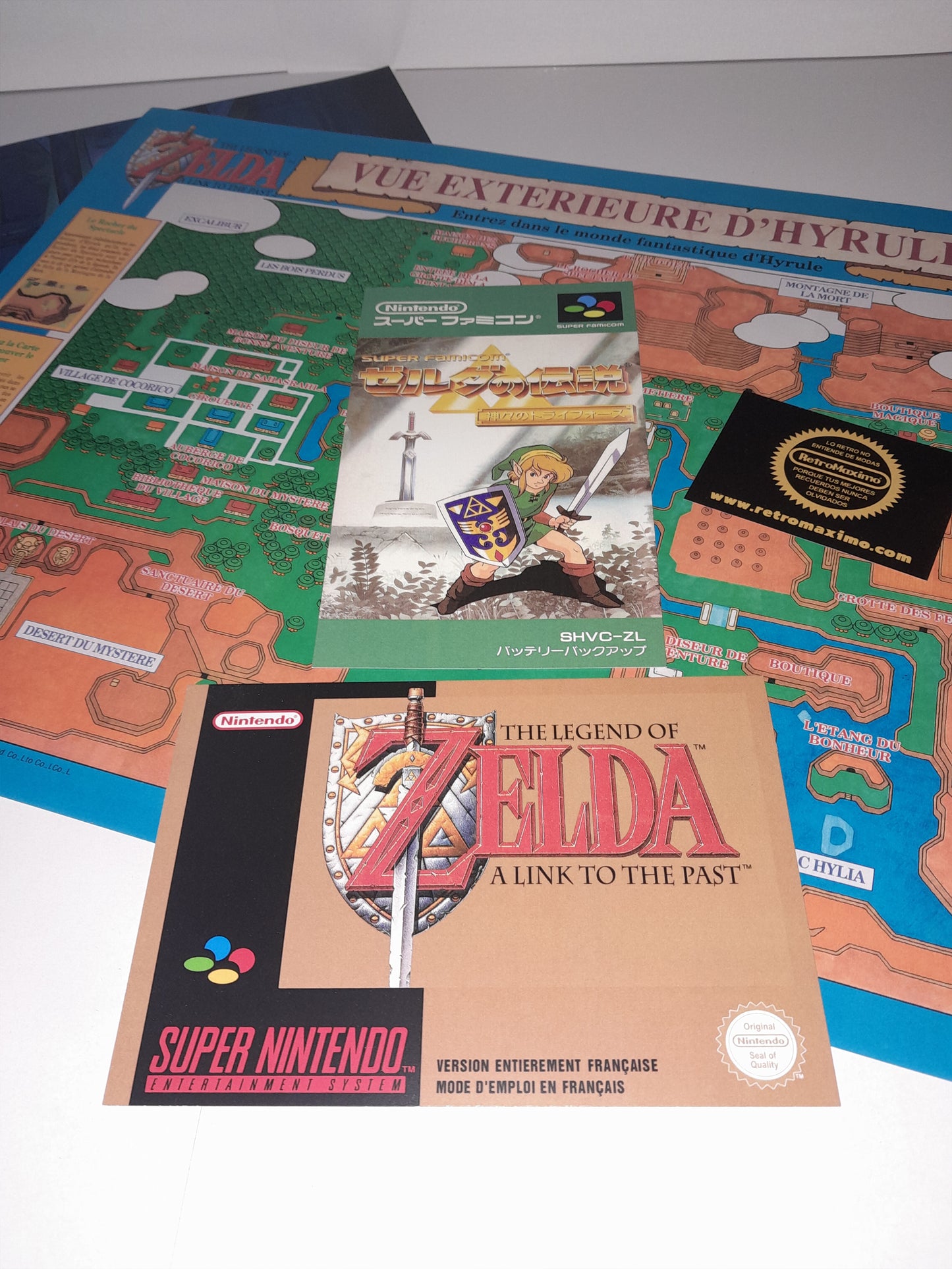 Zelda A Link To The Past PAL Français SNES - Super Nintendo