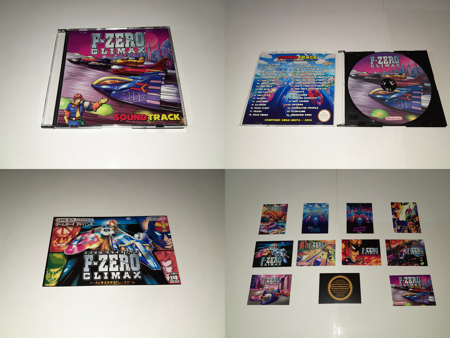 F-Zero Climax Game Boy Advance GBA - Game Boy Advance