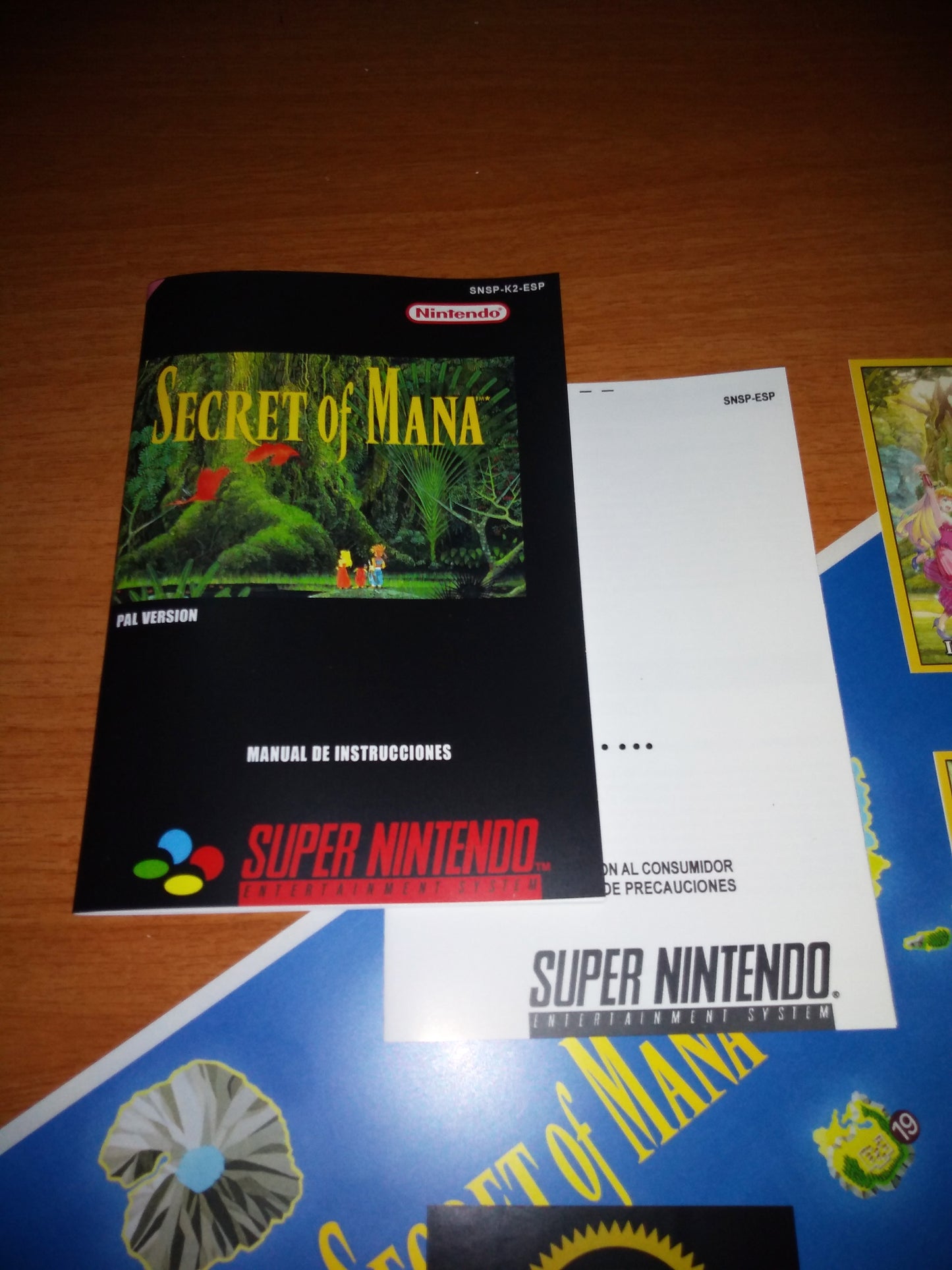 Secret Of Mana PAL España (Region Free) - Super Nintendo - Snes RPG