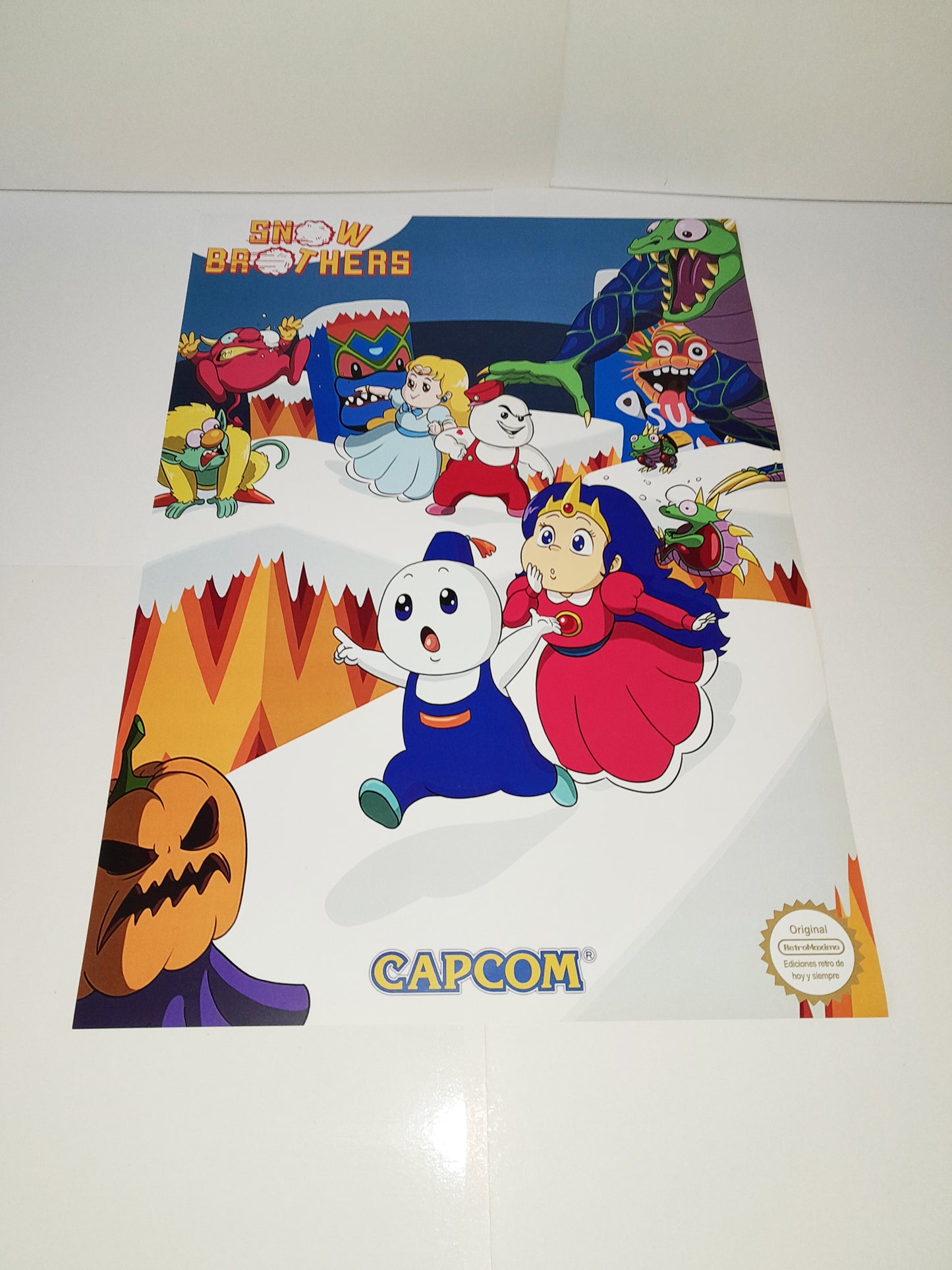 Snow Brothers Game Boy - Snow Bros Game Boy Color - Game Boy Advance