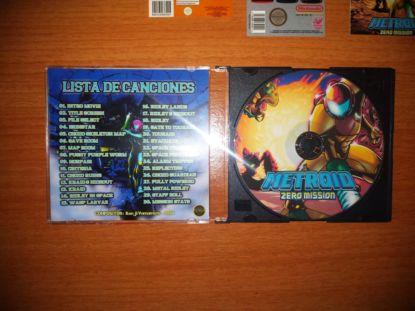 Metroid Zero Mission Game Boy Advance GBA - Game Boy Advance