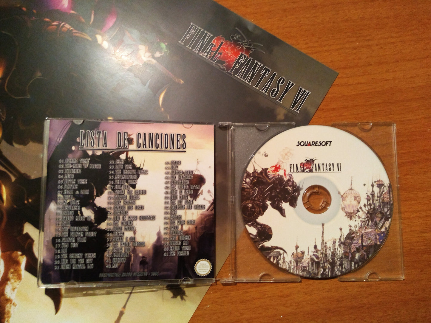 Final Fantasy VI PAL Español (Region Free) - Super Nintendo - Snes RPG