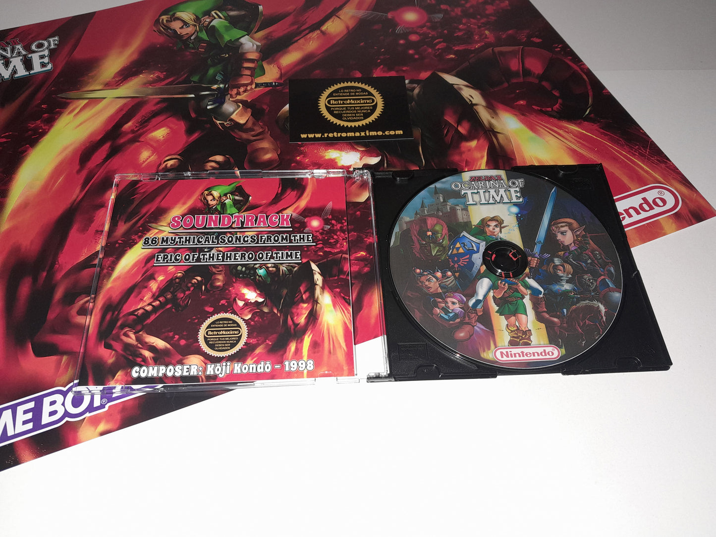 Zelda II Ocarina Of Time Game Boy Advance - GBA - Nintendo DS