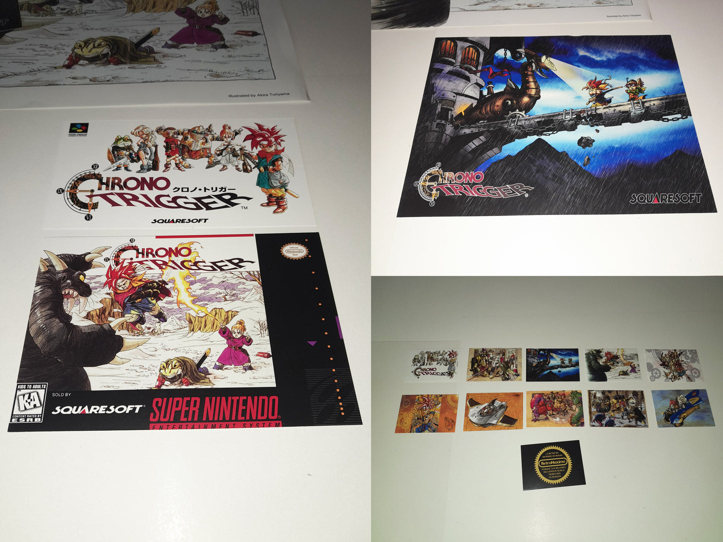 Chrono Trigger PAL ENGLISH (Region Free) - Super Nintendo - Snes RPG