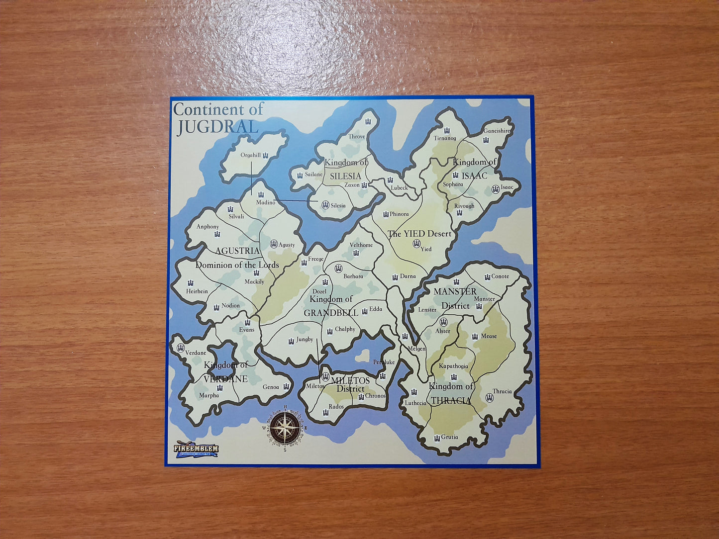 Fire Emblem: Genealogy of the Holy War PAL ENGLISH (Region Free) - Super Nintendo - RPG Snes