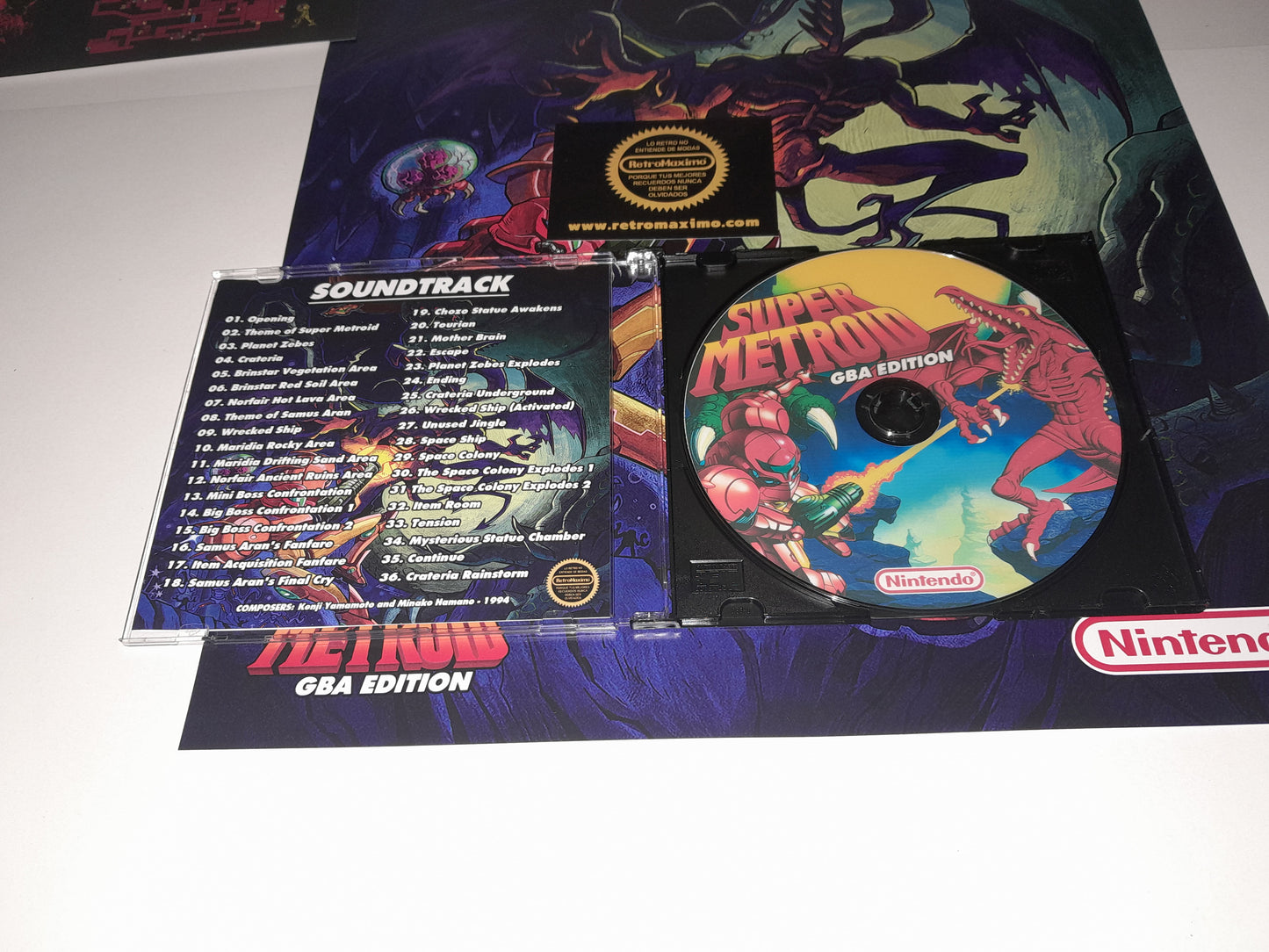 Super Metroid Gba Edition Game Boy Advance - GBA - Nintendo DS
