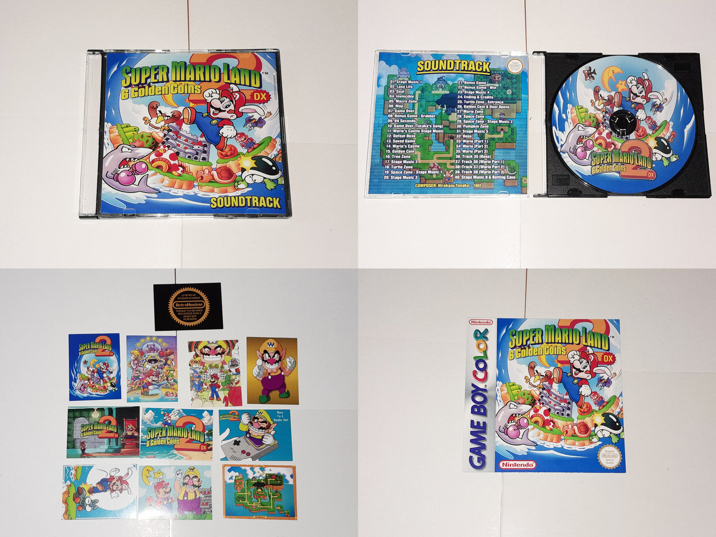 Super Mario Land 2 DX Game Boy Color - Game Boy Advance