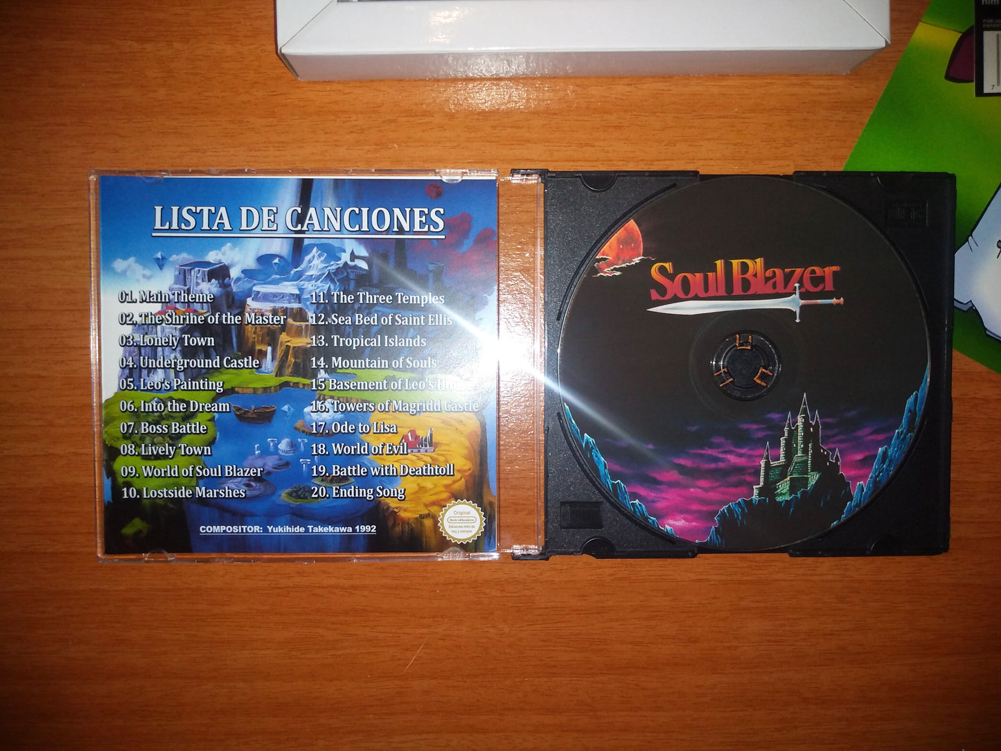 Soul Blazer PAL Español - Super Nintendo - Snes RPG