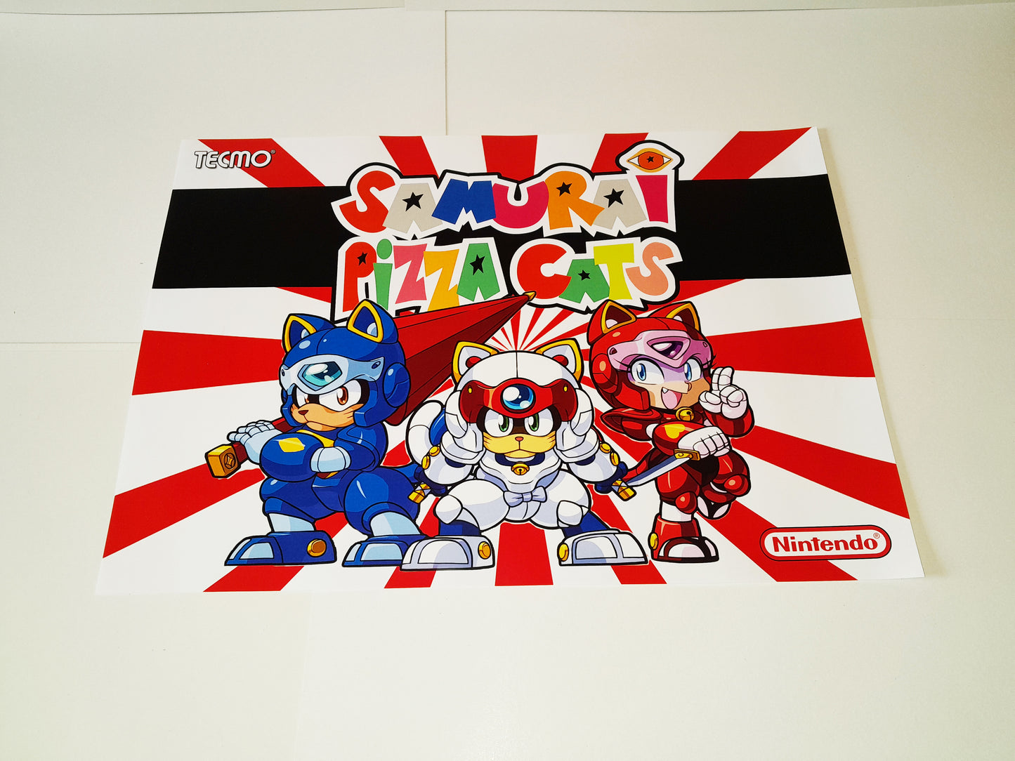 Samurai Pizza Cats Game Boy Advance - GBA - Nintendo DS - Kyatto Ninden Teyandee Famicom