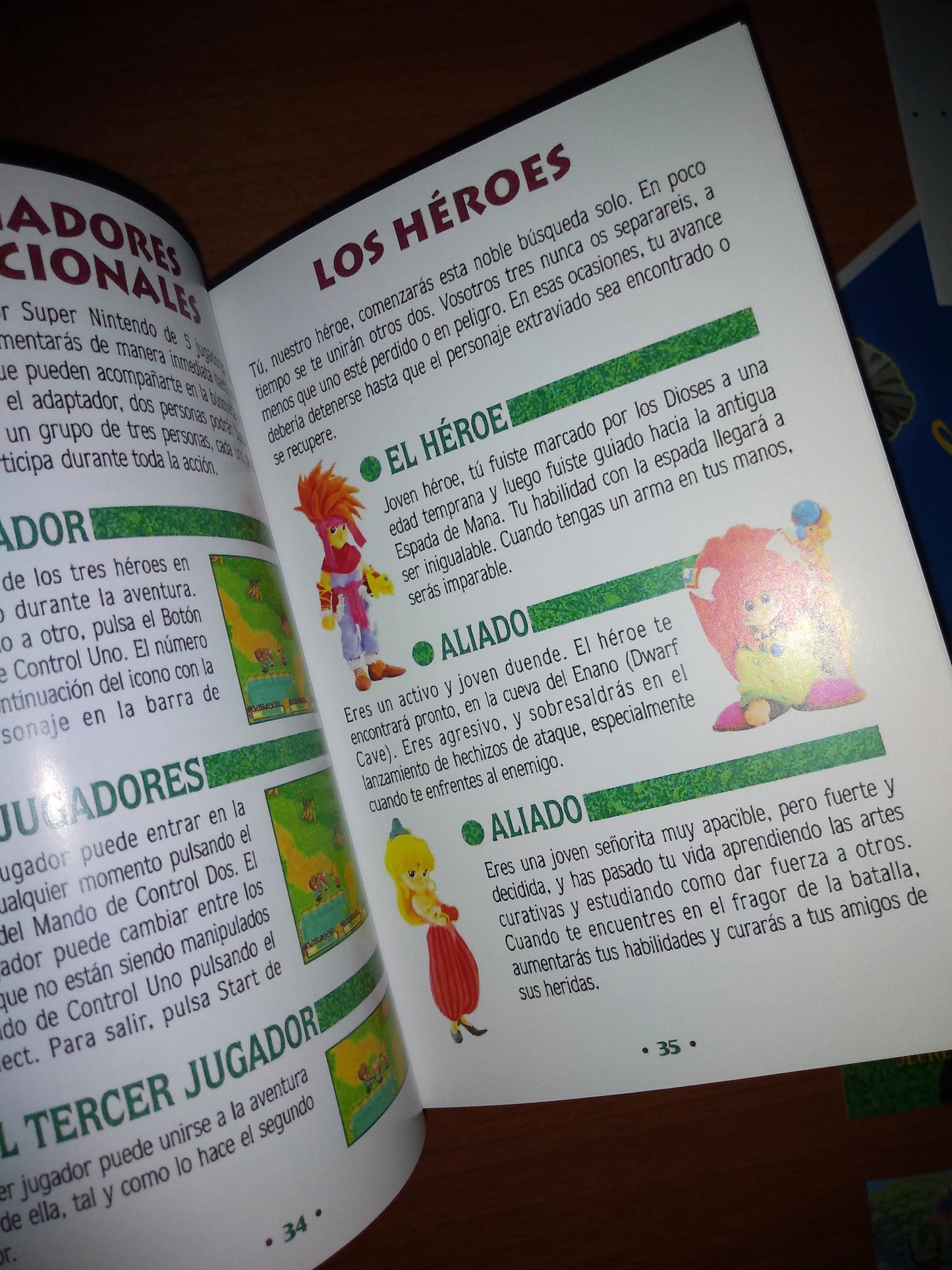 Secret Of Mana PAL España (Region Free) - Super Nintendo - Snes RPG