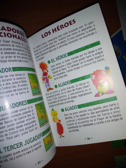 Secret Of Mana PAL España (Region Free) - Super Nintendo - Snes RPG