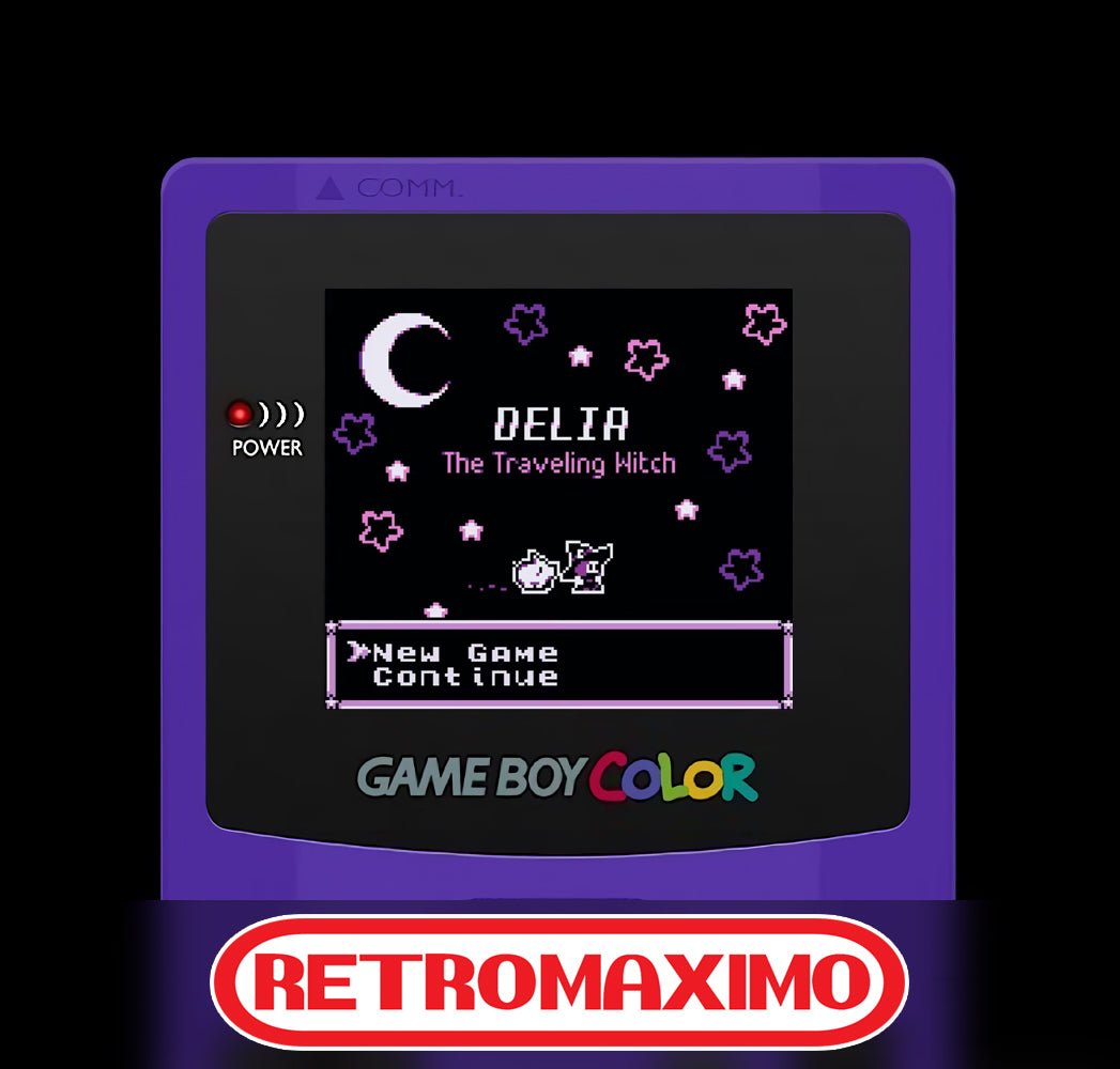 Delia The Traveling Witch Nintendo Game Boy, Game Boy Color y Game Boy Advance