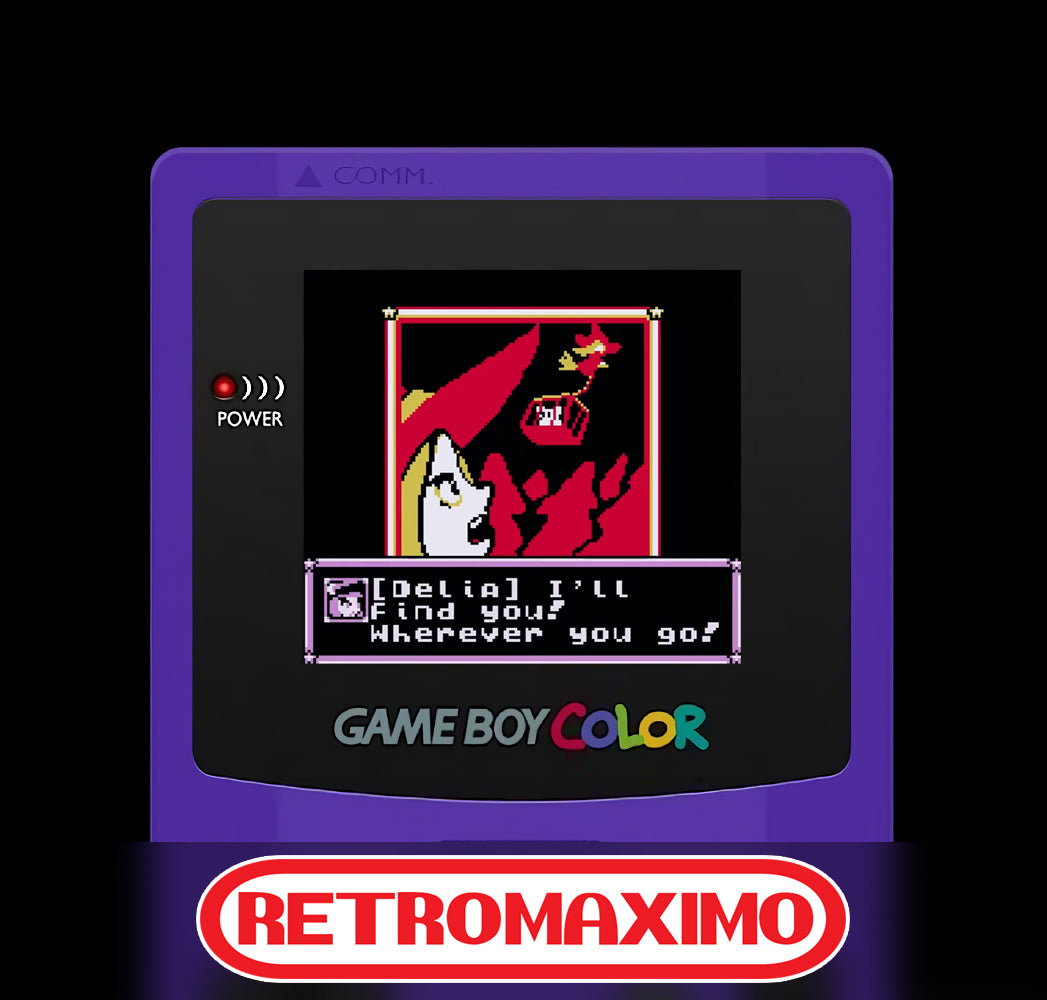Delia The Traveling Witch Nintendo Game Boy, Game Boy Color y Game Boy Advance