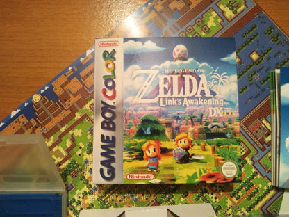 Zelda Link's Awakening Remake Art Game Boy - Game Boy Color - Game Boy Advance