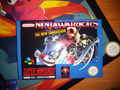 The Ninja Warriors PAL - Super Nintendo - Snes