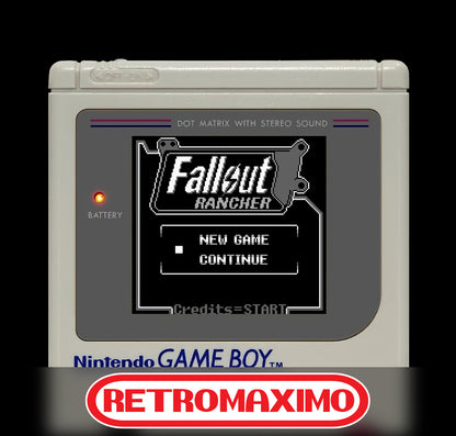 Fallout Rancher Nintendo Game Boy, Game Boy Color y Game Boy Advance
