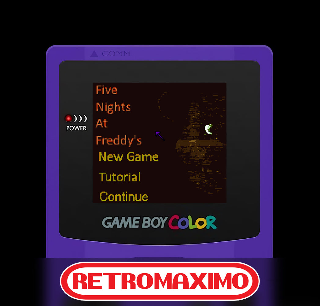 Five Nights at Freddy's Game Boy - Game Boy Color - Game Boy Advance