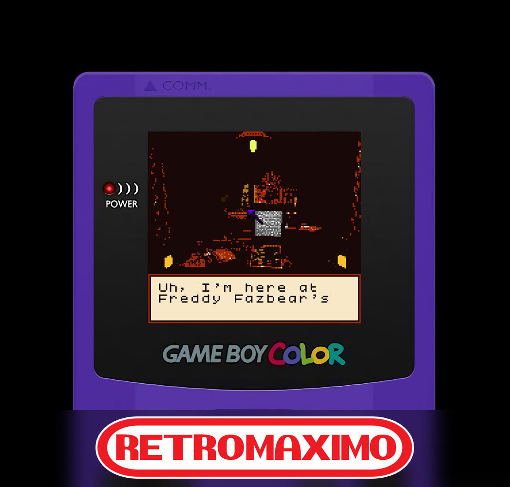 Five Nights at Freddy's Game Boy - Game Boy Color - Game Boy Advance