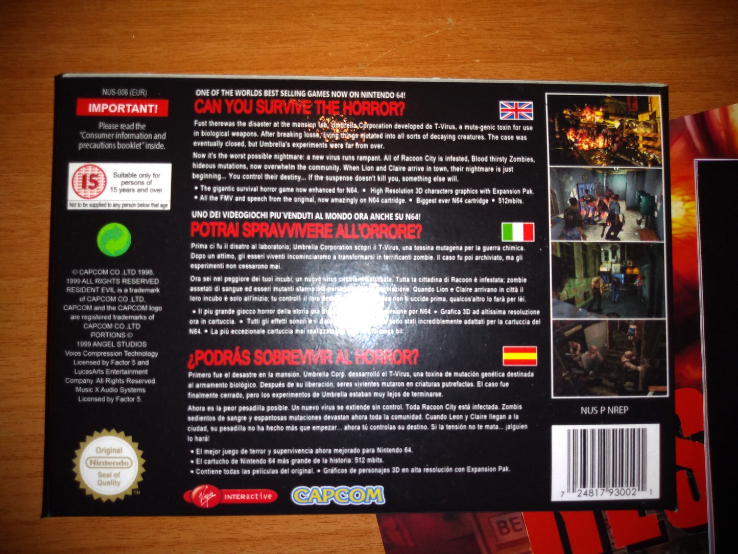 Resident Evil 2 N64 - Nintendo 64