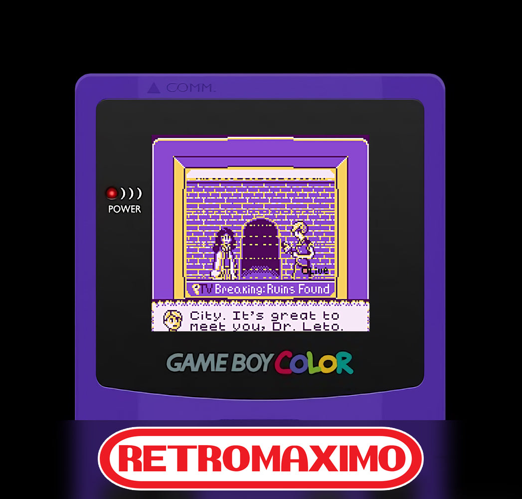 Pokémon Unown Message Nintendo GameBoy, Game Boy Color y Game Boy Advance