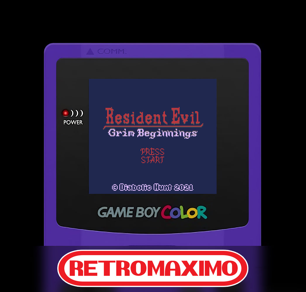 Resident Evil Grim Beginngs Nintendo Game Boy, Game Boy Color y Game Boy Advance