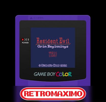 Resident Evil Grim Beginngs Nintendo Game Boy, Game Boy Color y Game Boy Advance