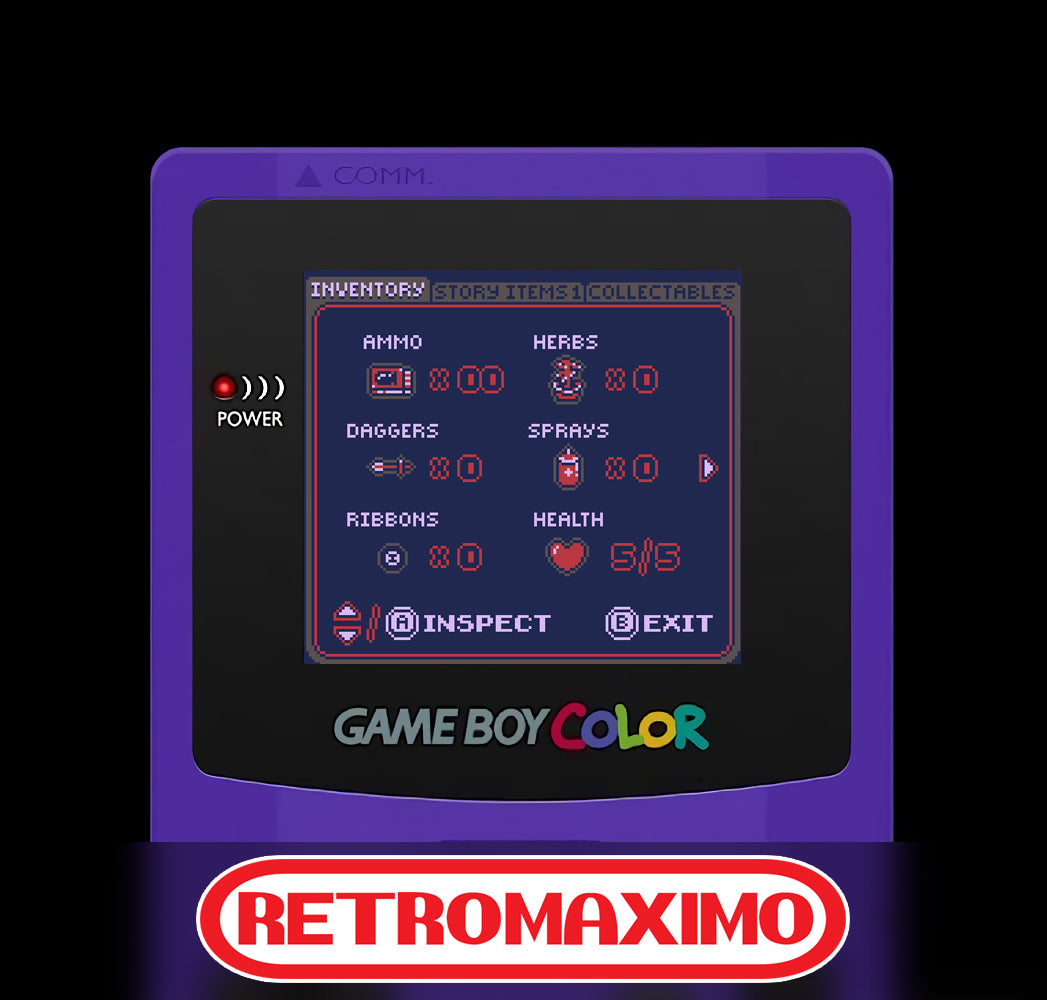 Resident Evil Grim Beginngs Nintendo Game Boy, Game Boy Color y Game Boy Advance