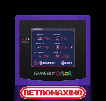 Resident Evil Grim Beginngs Nintendo Game Boy, Game Boy Color y Game Boy Advance