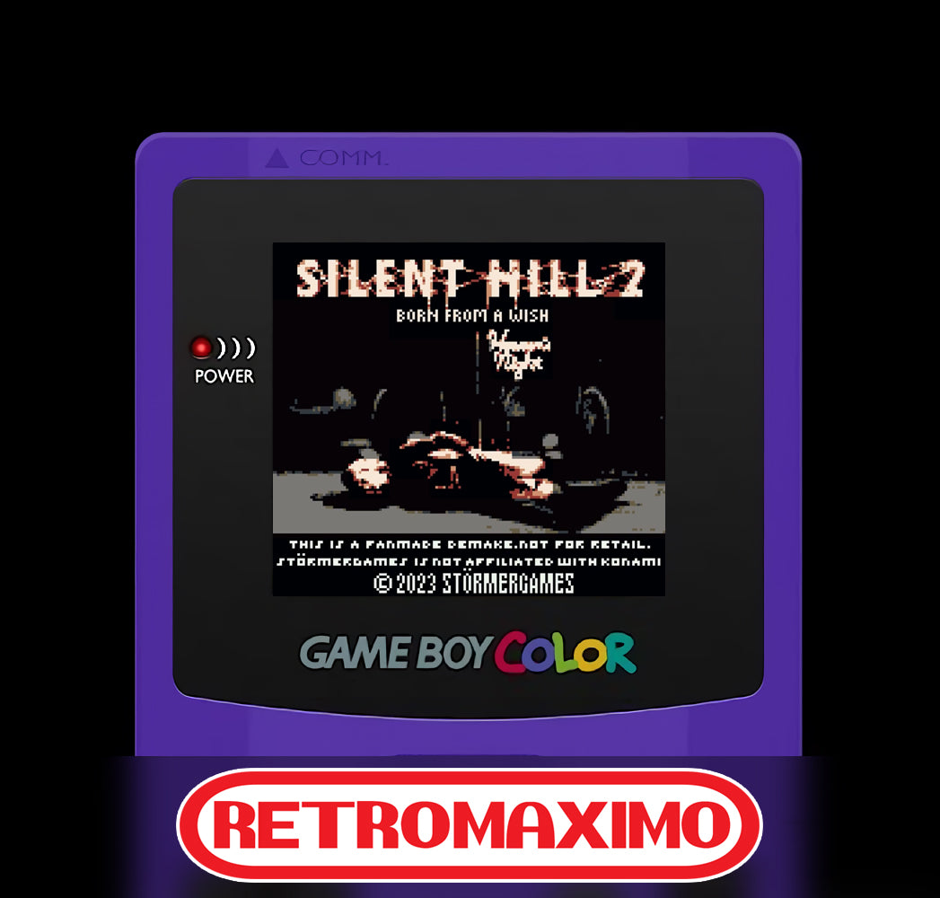 Silent Hill 2: Born From A Wish Demake Nintendo Game Boy, Game Boy Color y Game Boy Advance