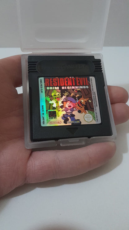 Resident Evil Grim Beginngs Nintendo Game Boy, Game Boy Color y Game Boy Advance