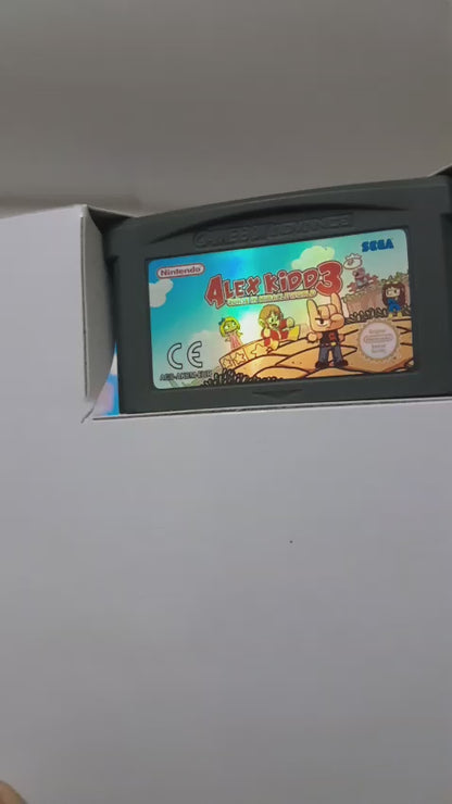 Alex Kidd 3 Curse in Miracle World Game Boy Advance - GBA - Nintendo DS